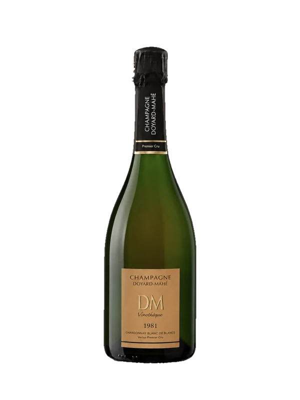 Champagne Doyard-Mahé millésime 1981, la Vinothèque